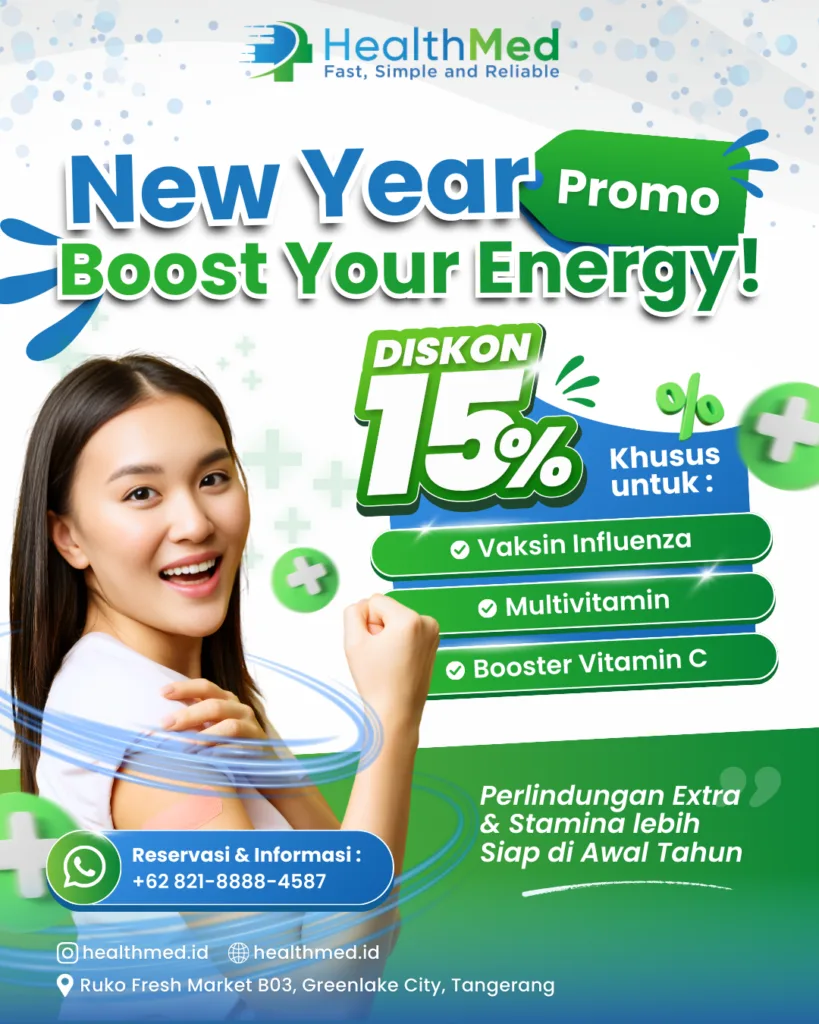Promo Infus Vitamin 15% di Lab HealthMed Tangerang