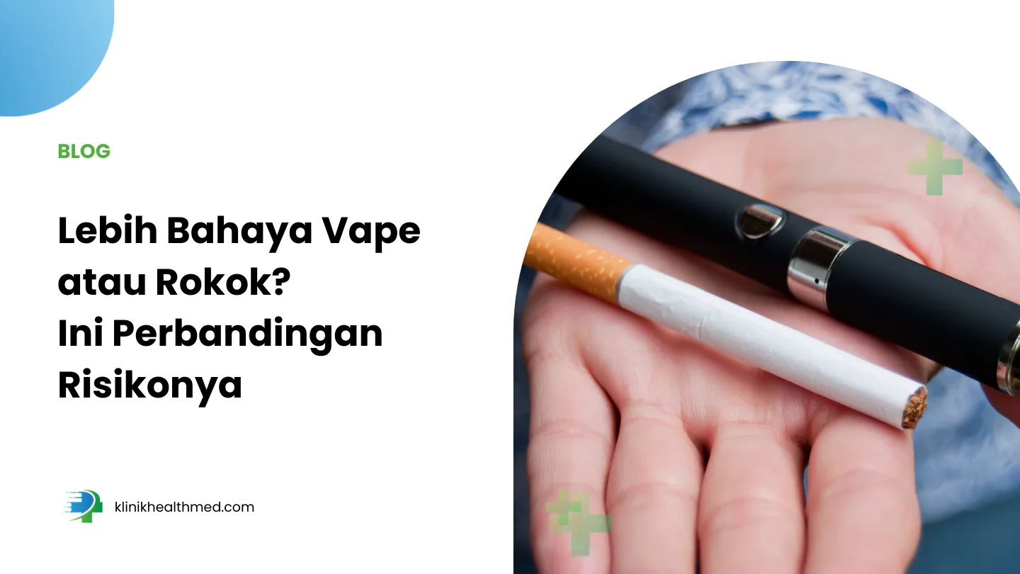 Lebih Bahaya Vape atau Rokok? Ini Perbandingan Risikonya