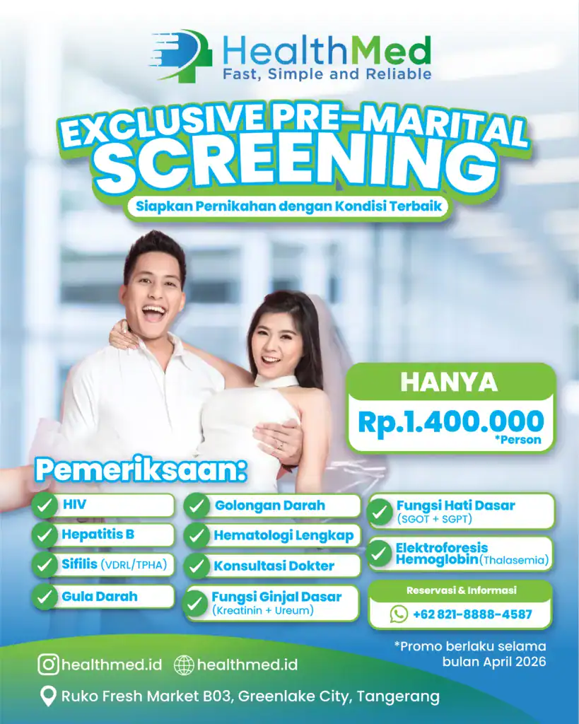 Paket MCU Pranikah Lengkap_Klinik HealthMed_April