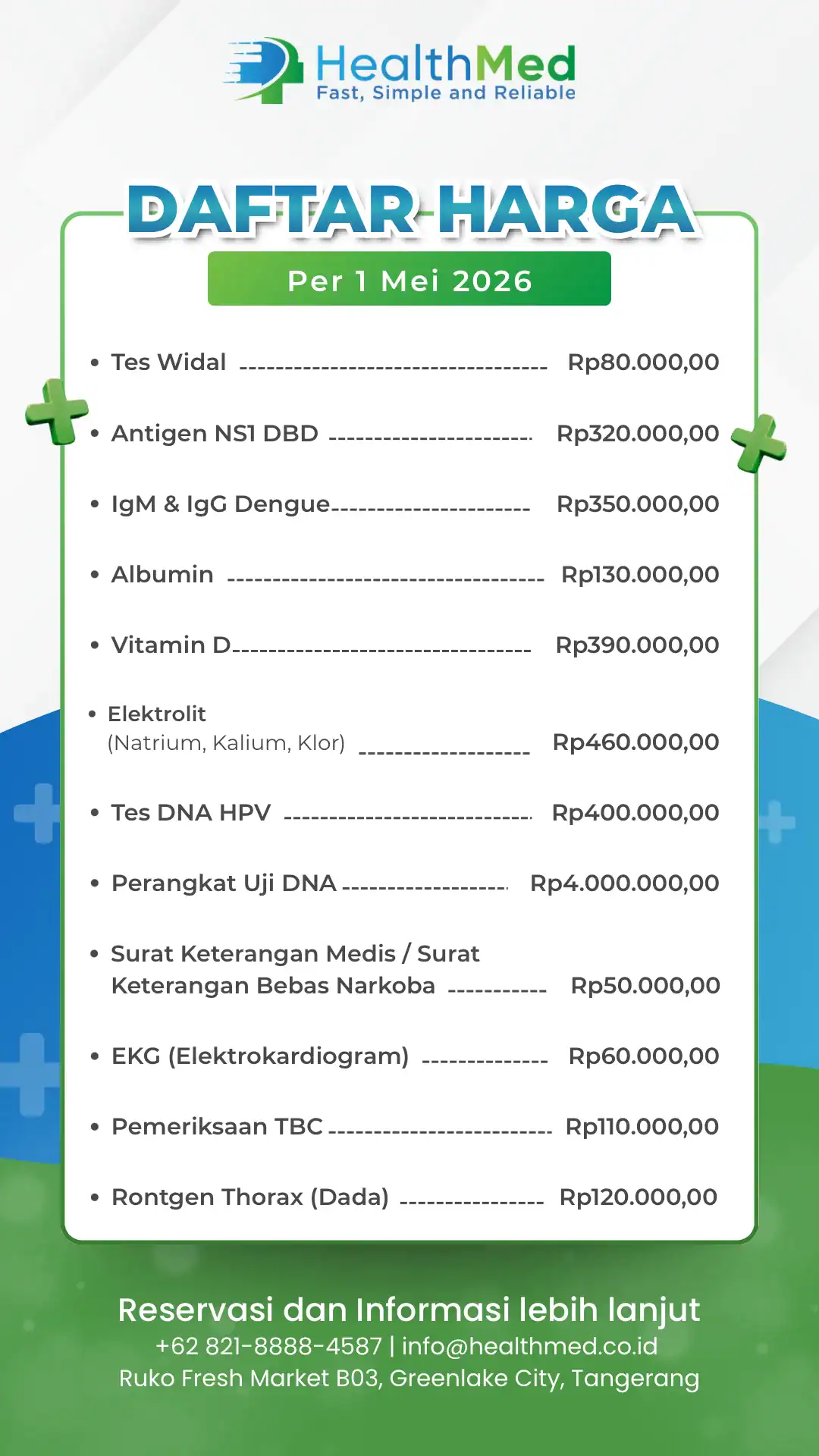 Pricelist Klinik HealthMed_Mei 2026