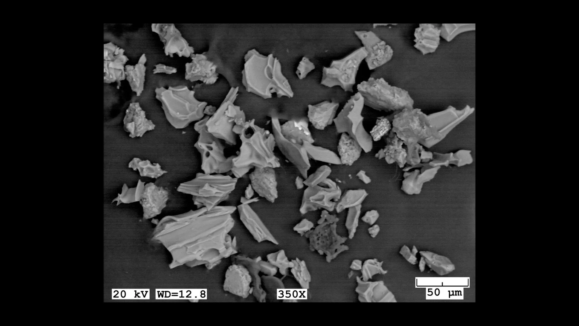 USGS — Scanning Electron Microscope Image of Volcanic Ash
